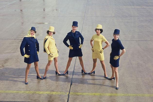 Uniforms of flight attendants: Airworld. United Kingdom. 3