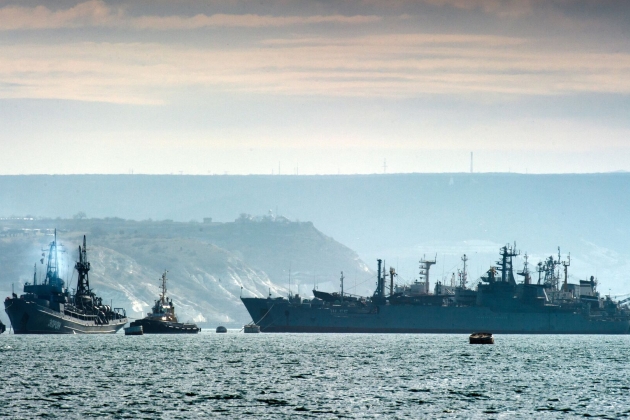 Корабли в Чёрном море