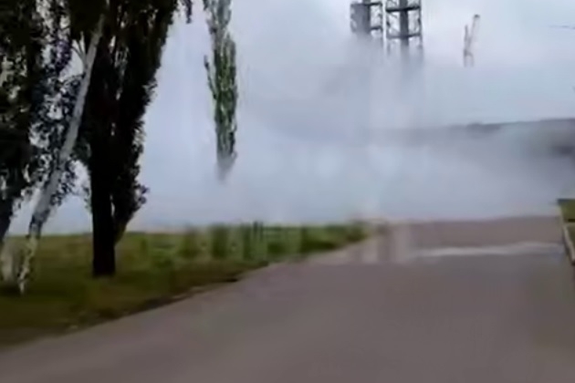 انفجار في مصنع صناعي في سترليتاماك