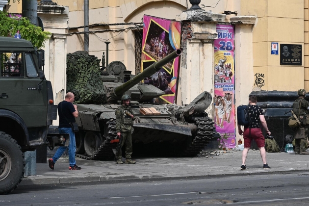 ЧВК Вагнер мятеж Ростов