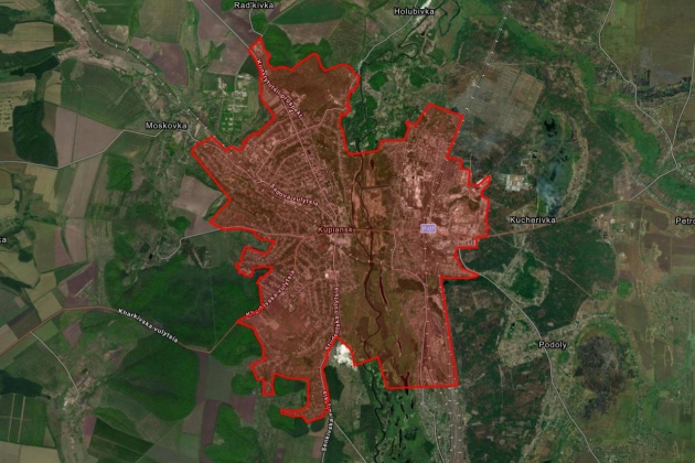 القوات المسلحة الروسية تطوق كوبيانسك بالكامل